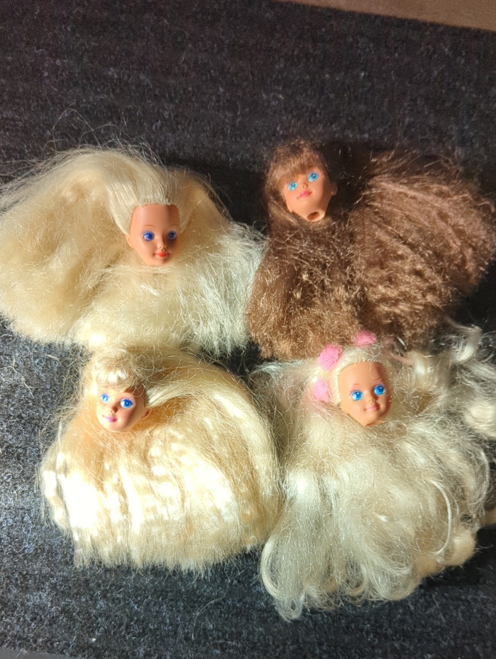 Lot Of 90s Barbie Skipper Heads